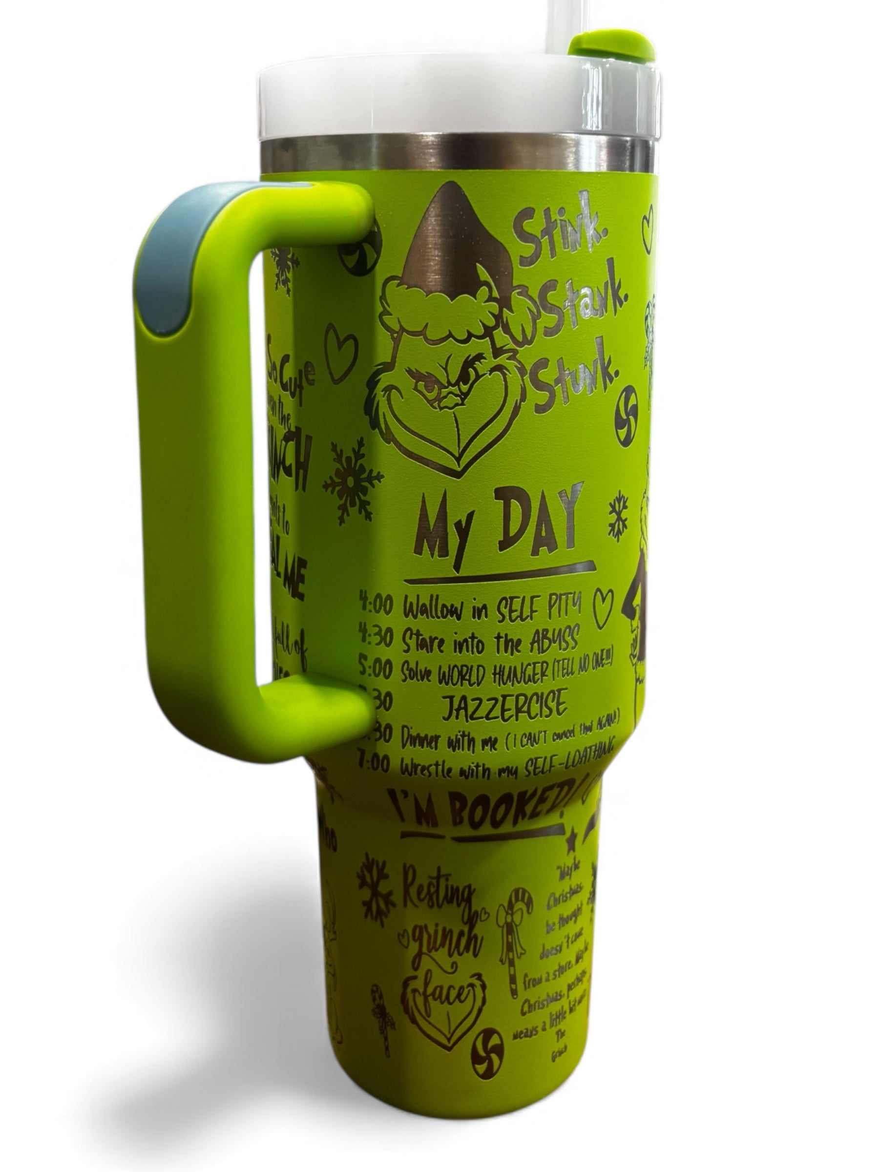 Grinch 40oz Stanly