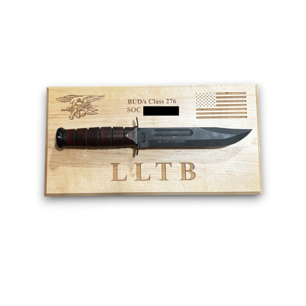 SQT Graduation Floating Knife Display