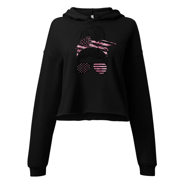 Bella + Canvas Women's Cropped Hoodie