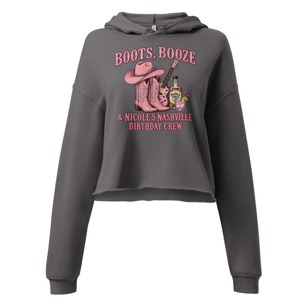 Bella + Canvas Women's Cropped Hoodie