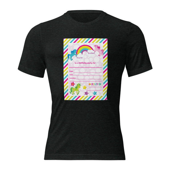 Bella + Canvas 3413 Unisex Tri-Blend T-Shirt